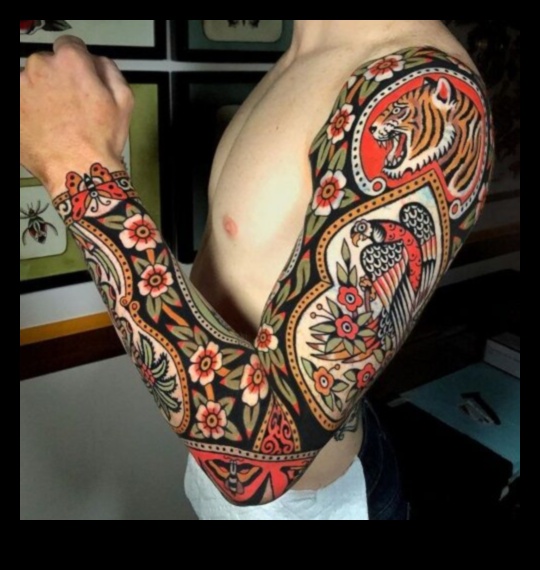 מורשת על עור קעקועים מסורתיים שדמיינו מחדש לעולם מודרני 4 מורשת על העור: קעקועים מסורתיים שדמיינו מחדש