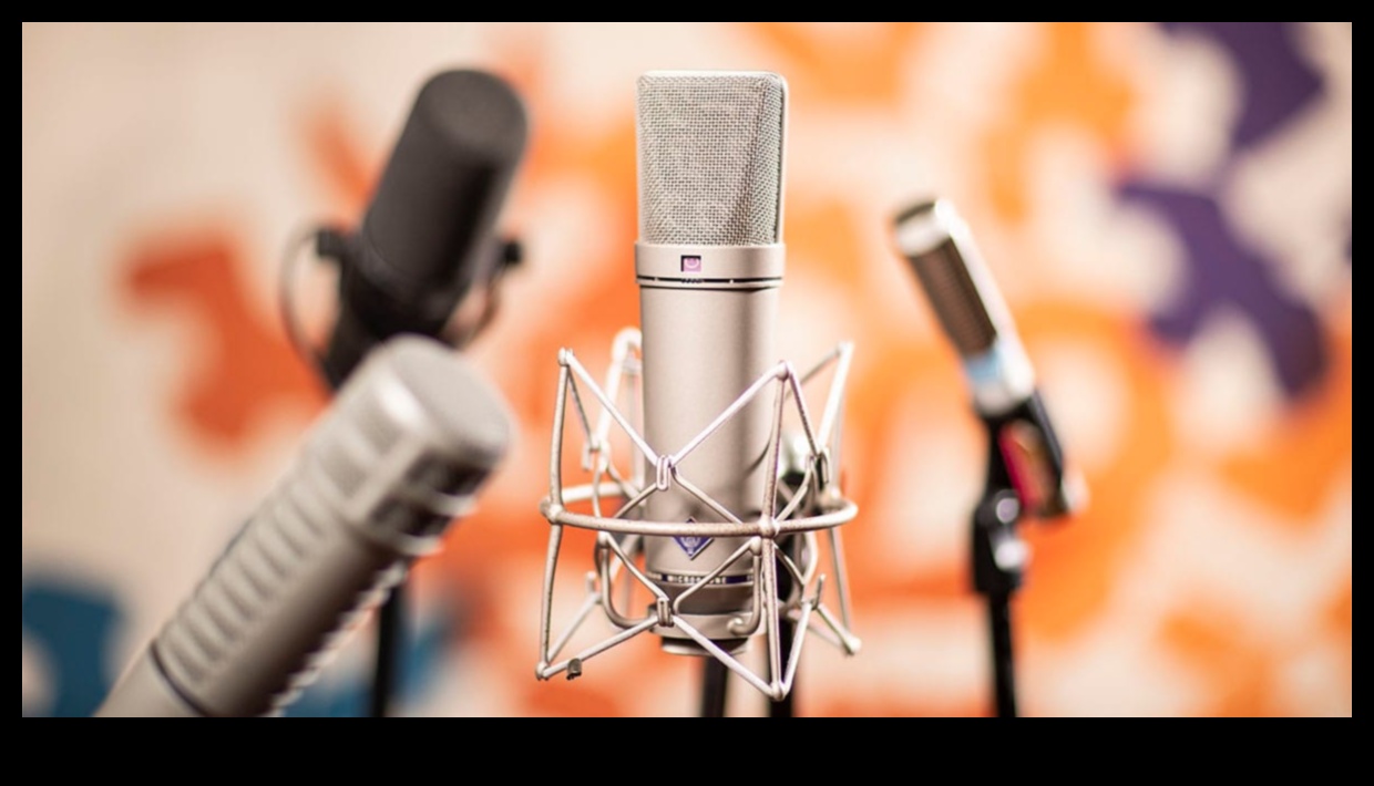 שליטה במיקרופון: אודיו אלקטרוניקה ברמה מקצועית להקלטה