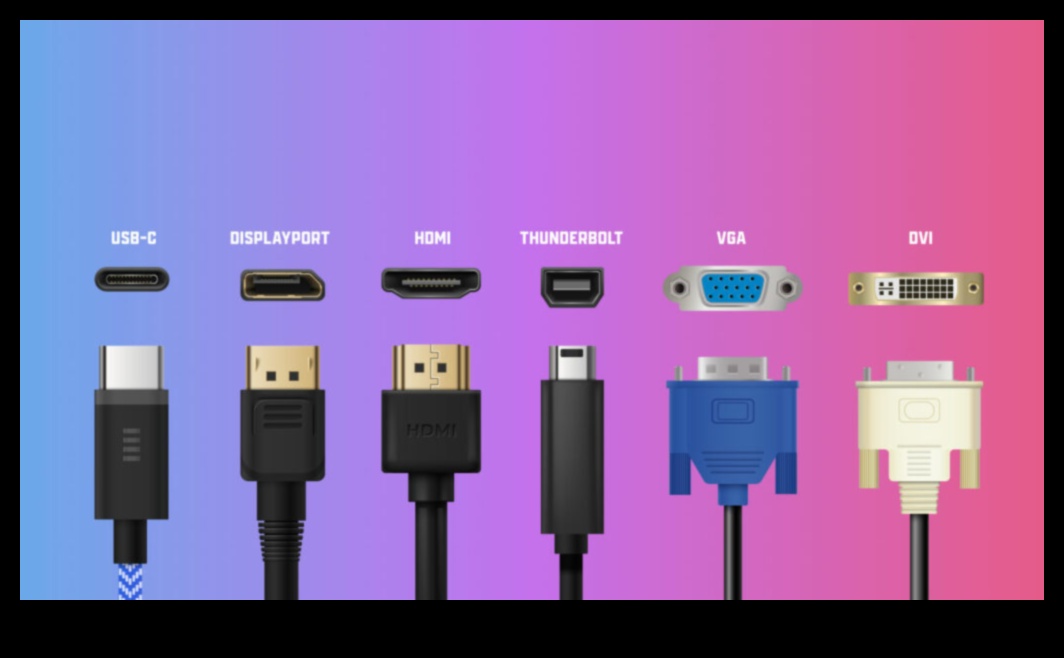 יציאות כרטיס גרפי: HDMI, DisplayPort ואפשרויות הקישוריות האחרונות
