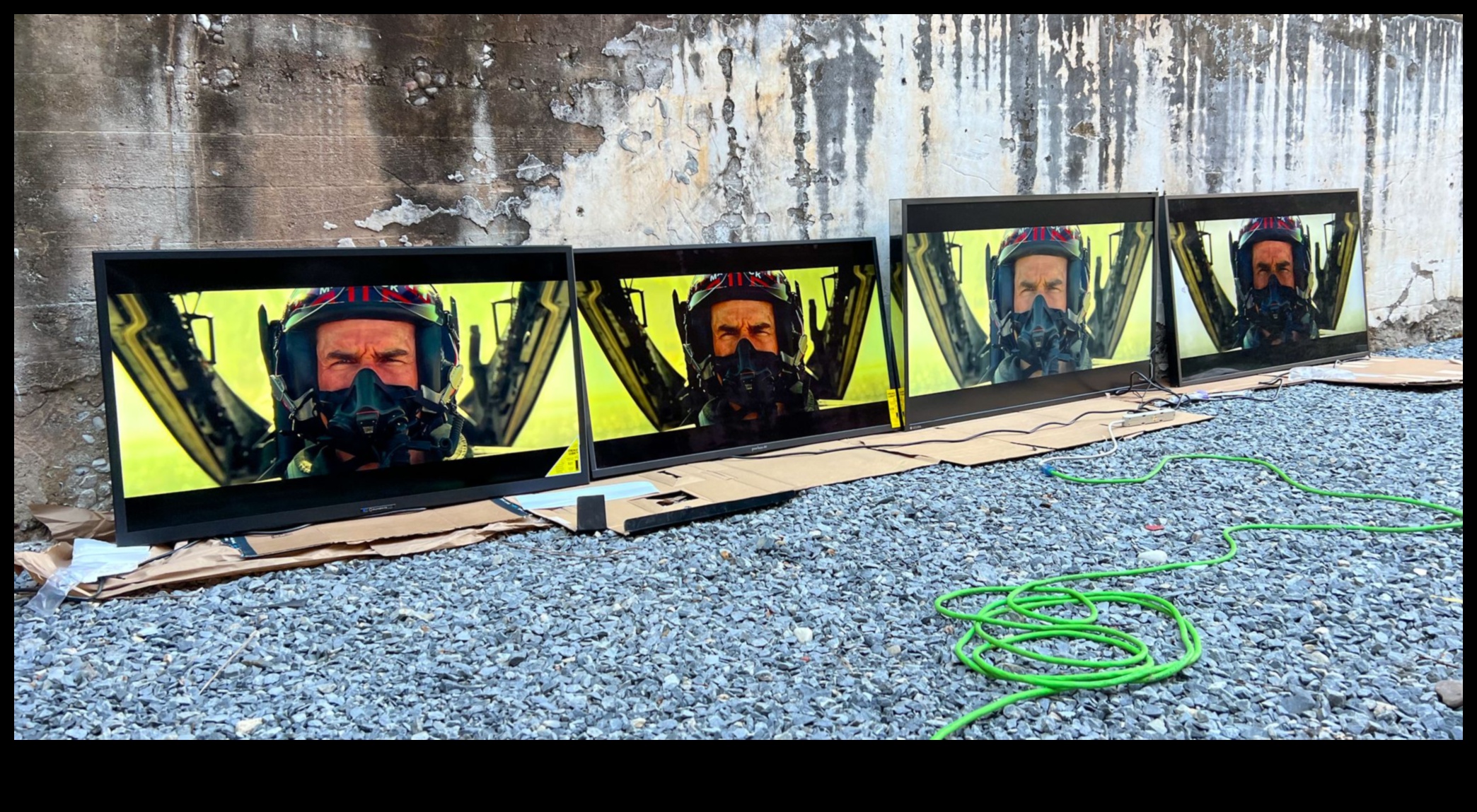 טיפול חזותי: טלוויזיות עם סצנות אווירה מרגיעות ותצוגות טבע