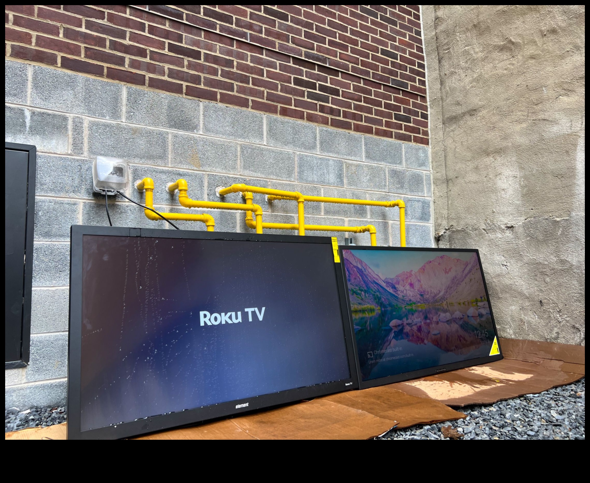 טיפול חזותי: טלוויזיות עם סצנות אווירה מרגיעות ותצוגות טבע