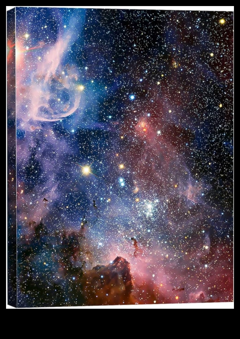 בד שמימי: ייצוגים אמנותיים של פלאי אסטרל בחלל החיצון