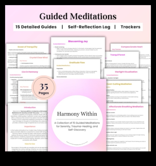 תסריטי שלווה: מדיטציה מודרכת לנשמה שלווה