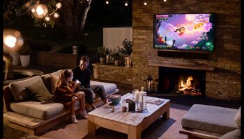 טיפול חזותי: טלוויזיות עם סצנות אווירה מרגיעות ותצוגות טבע